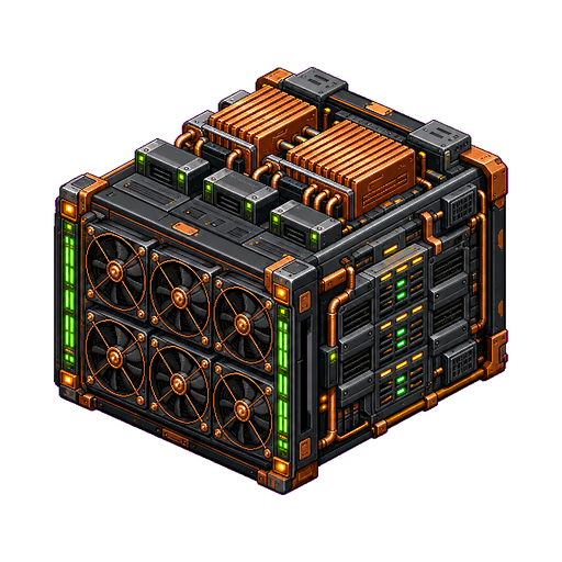 Copper ASIC Rack miner